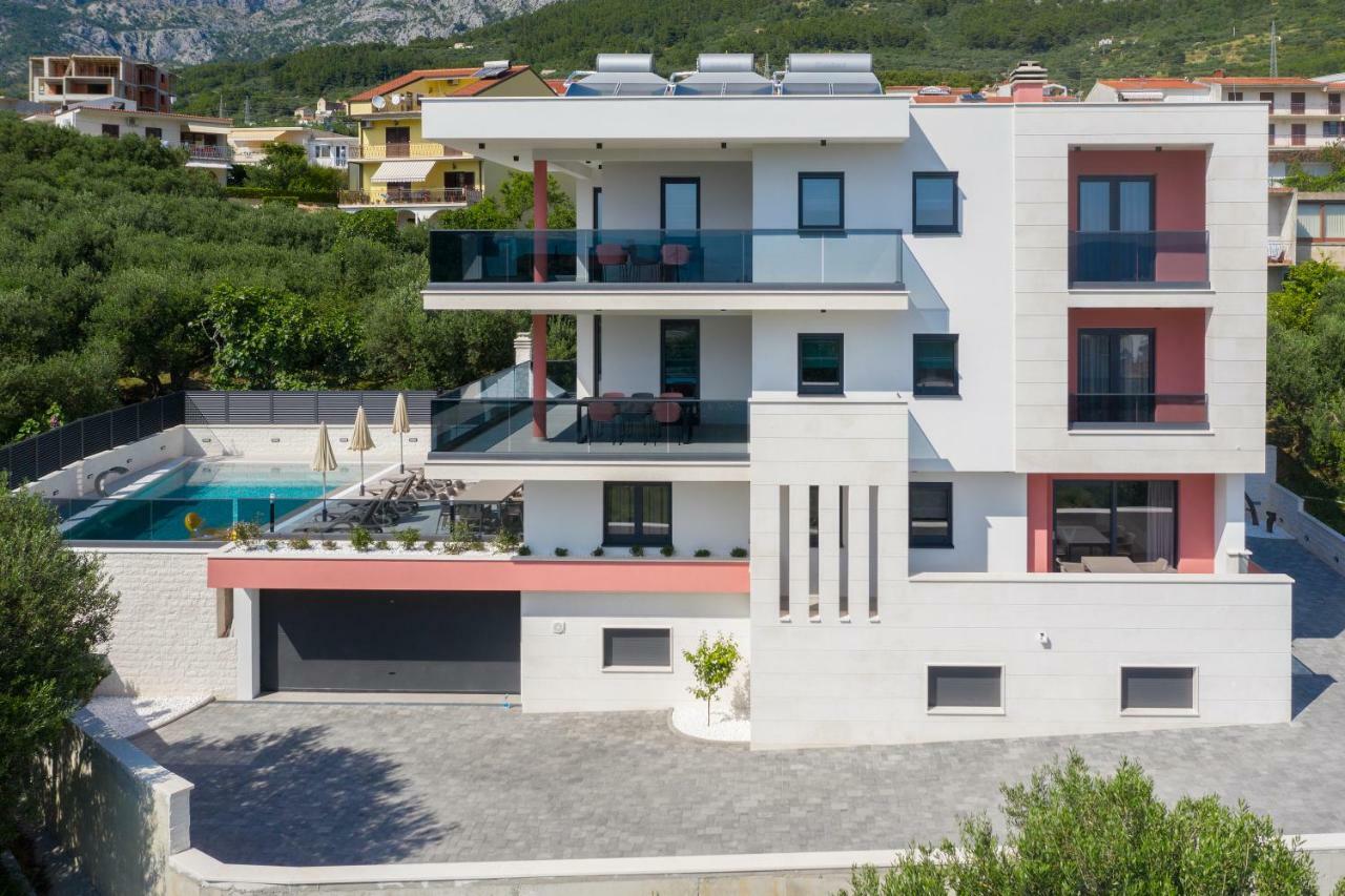 Villa Vid Apartments - Makarska Exklusiv Bagian luar foto