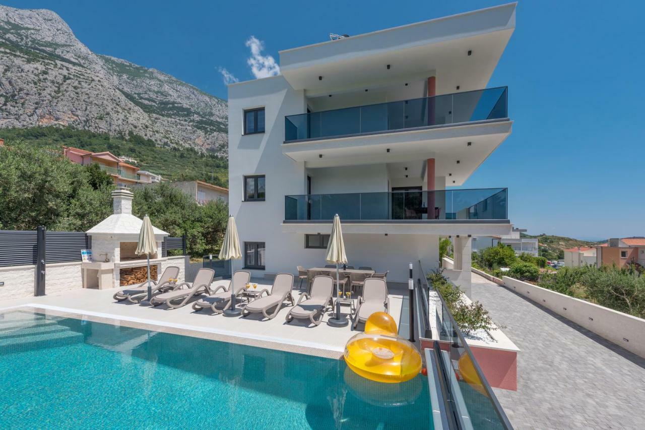 Villa Vid Apartments - Makarska Exklusiv Bagian luar foto